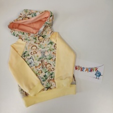 Dressipluus kollane jungel