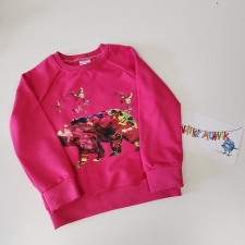 Dressipluus roosa karu