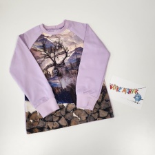 Dressipluus lilla põder