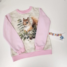 Dressipluus roosa orav