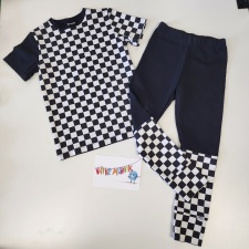 Komplekt mustvalge ruut