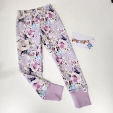 Dressipüksid lillad lilled