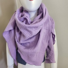 Musliinsall ühevärviline lilla-suurem