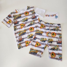 Komplekt valge töömasin