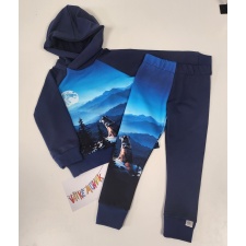 Dressikomplekt istuv sinine hunt